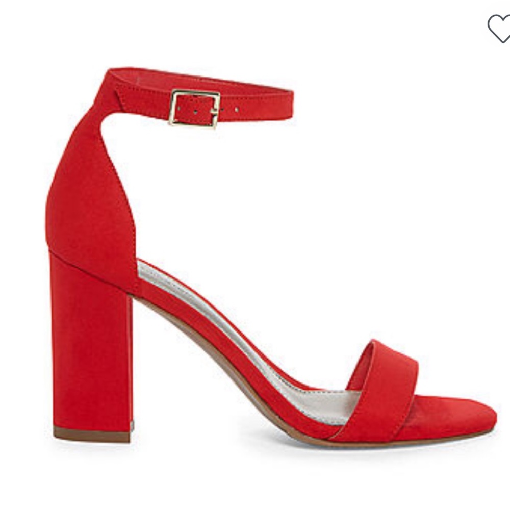Worthington red high heels pumps size 8